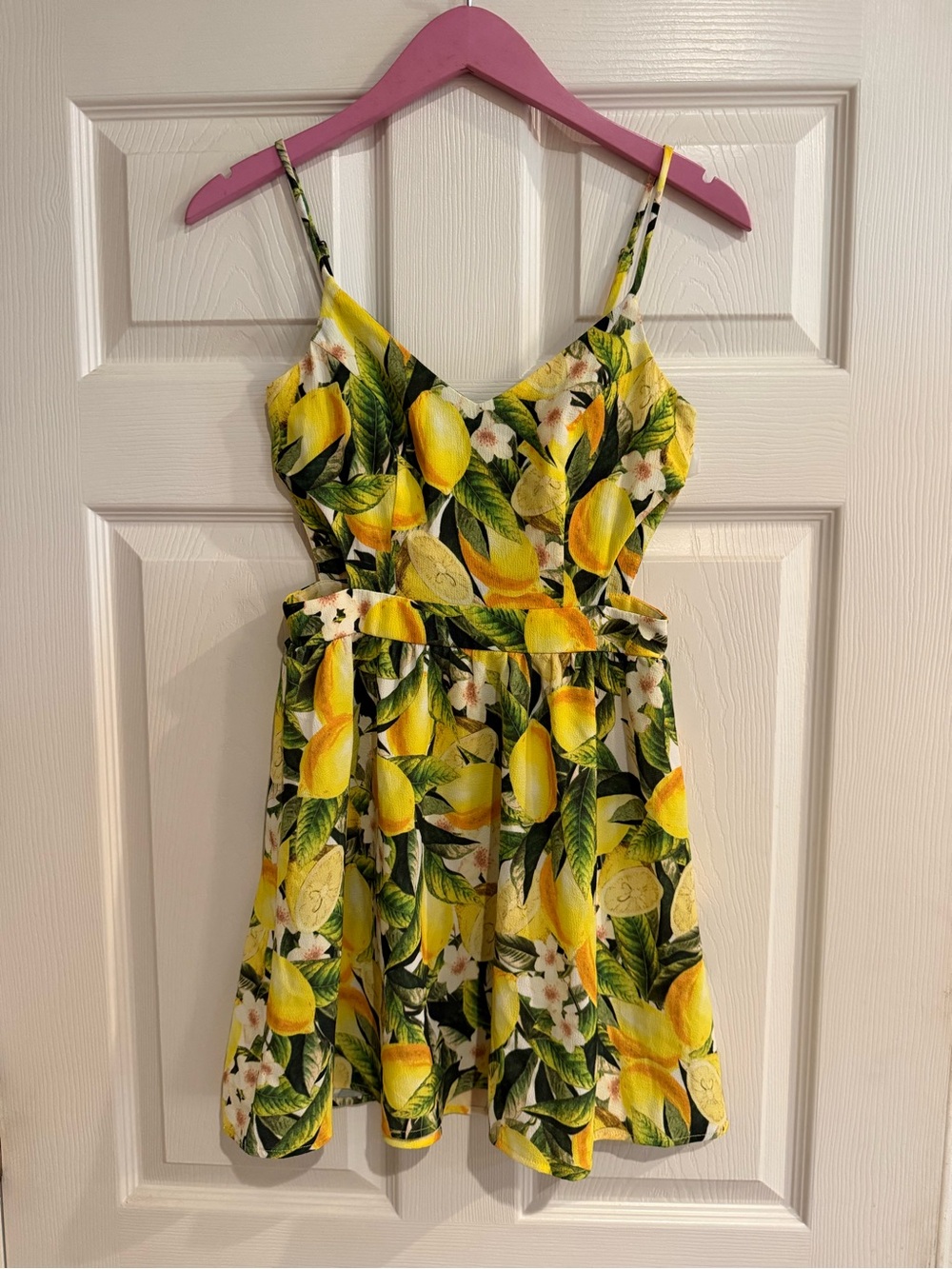 Lemon Mini Dress